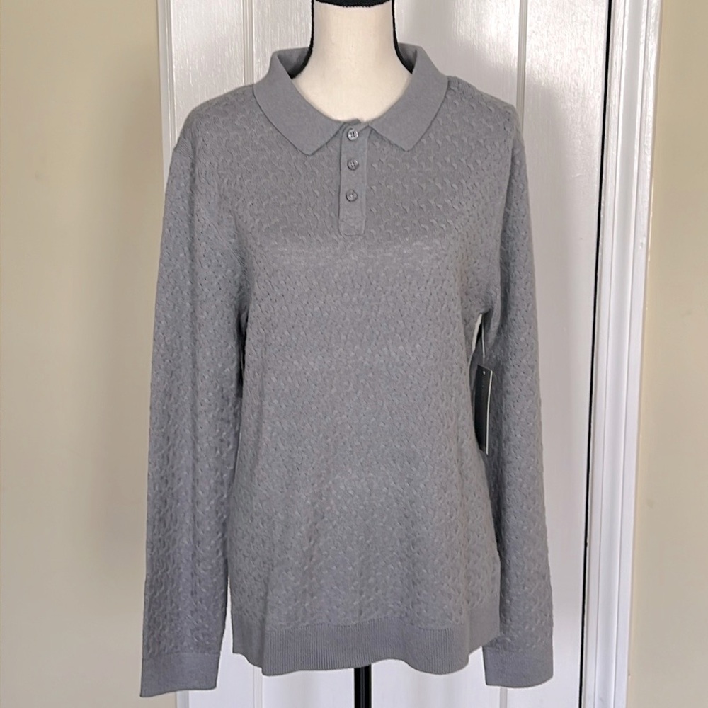 Geoffrey Beene Polo Sweater